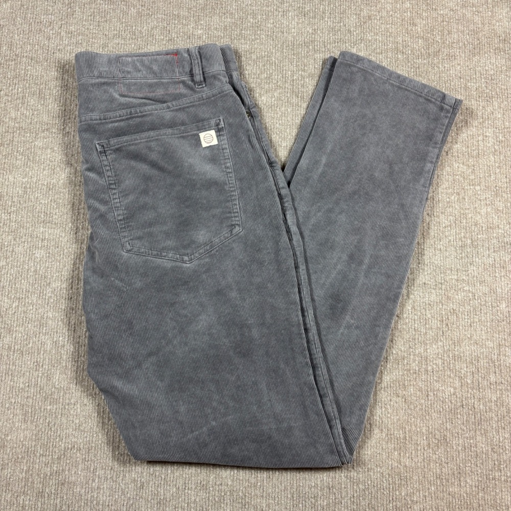 Marine Layer Gray Corduroy Pants
